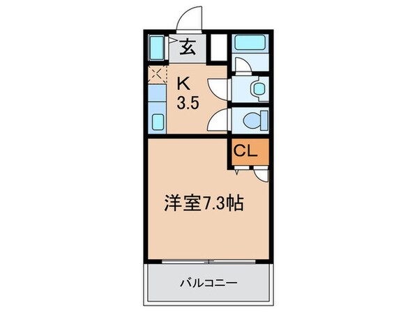 フジパレス深江の物件間取画像